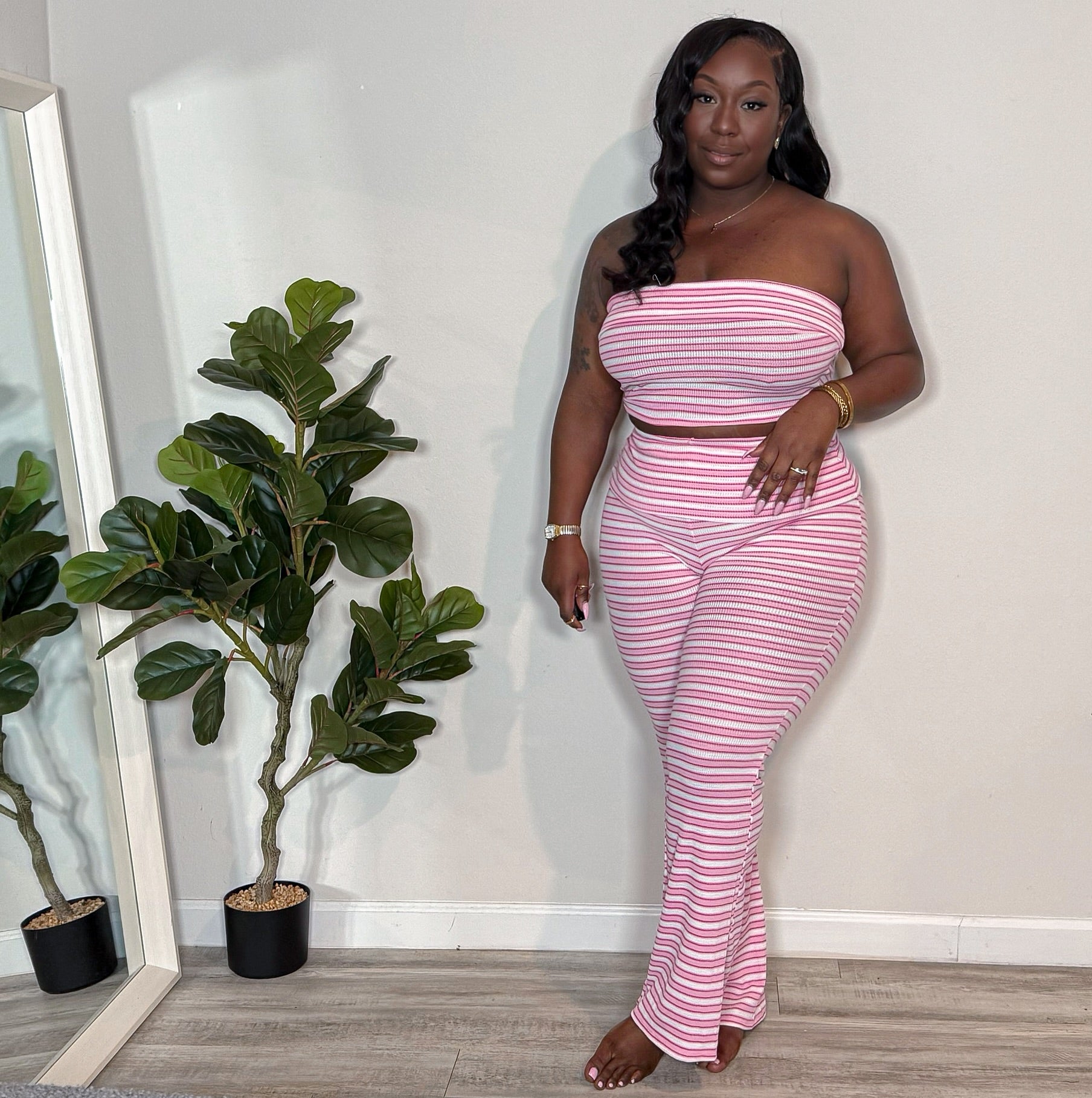 Sweet Daydream Set - Pink Stripe