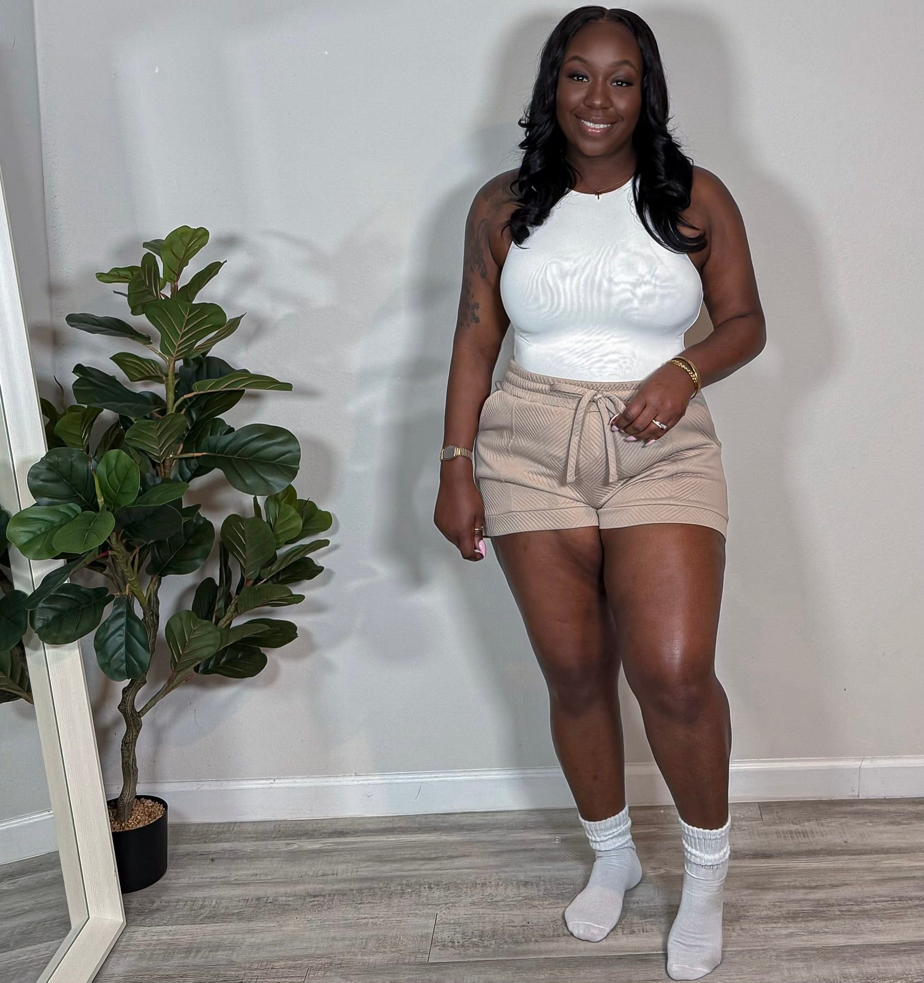 Sunday Escape Short - Sand Beige