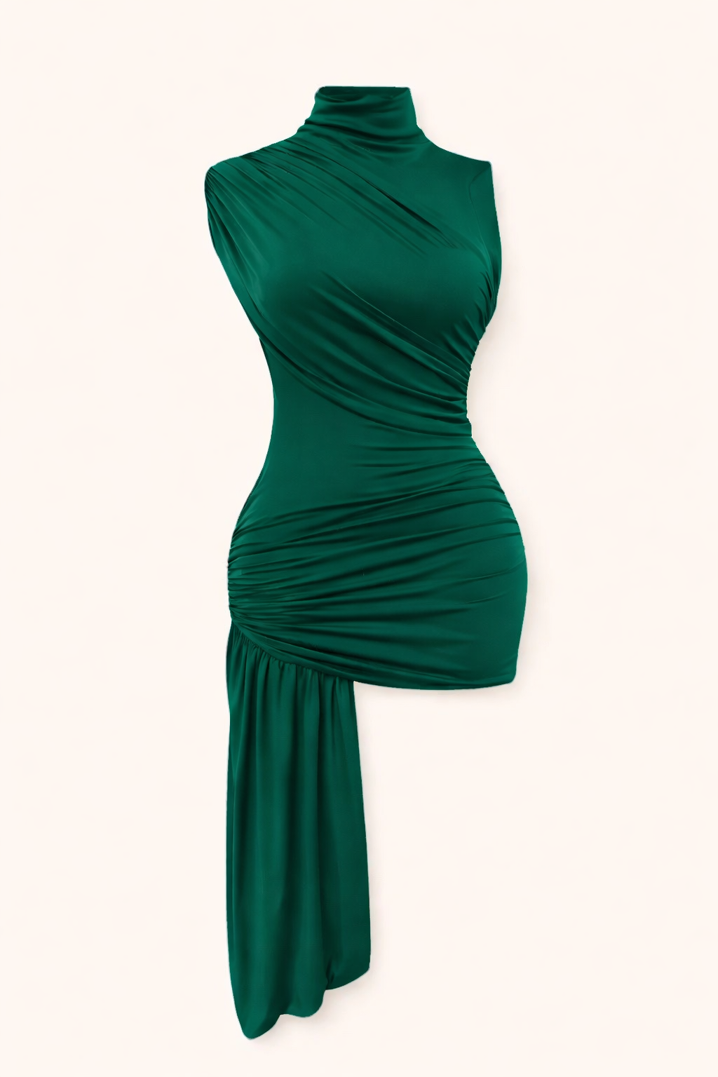 Emerald Hour Midi Dress