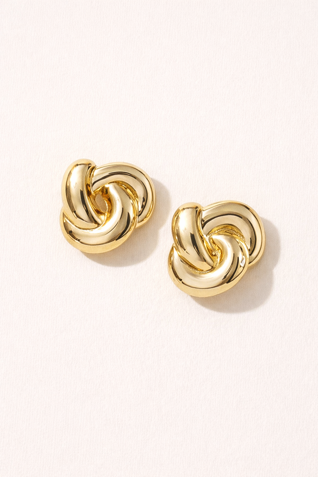 Golden Knot Earrings