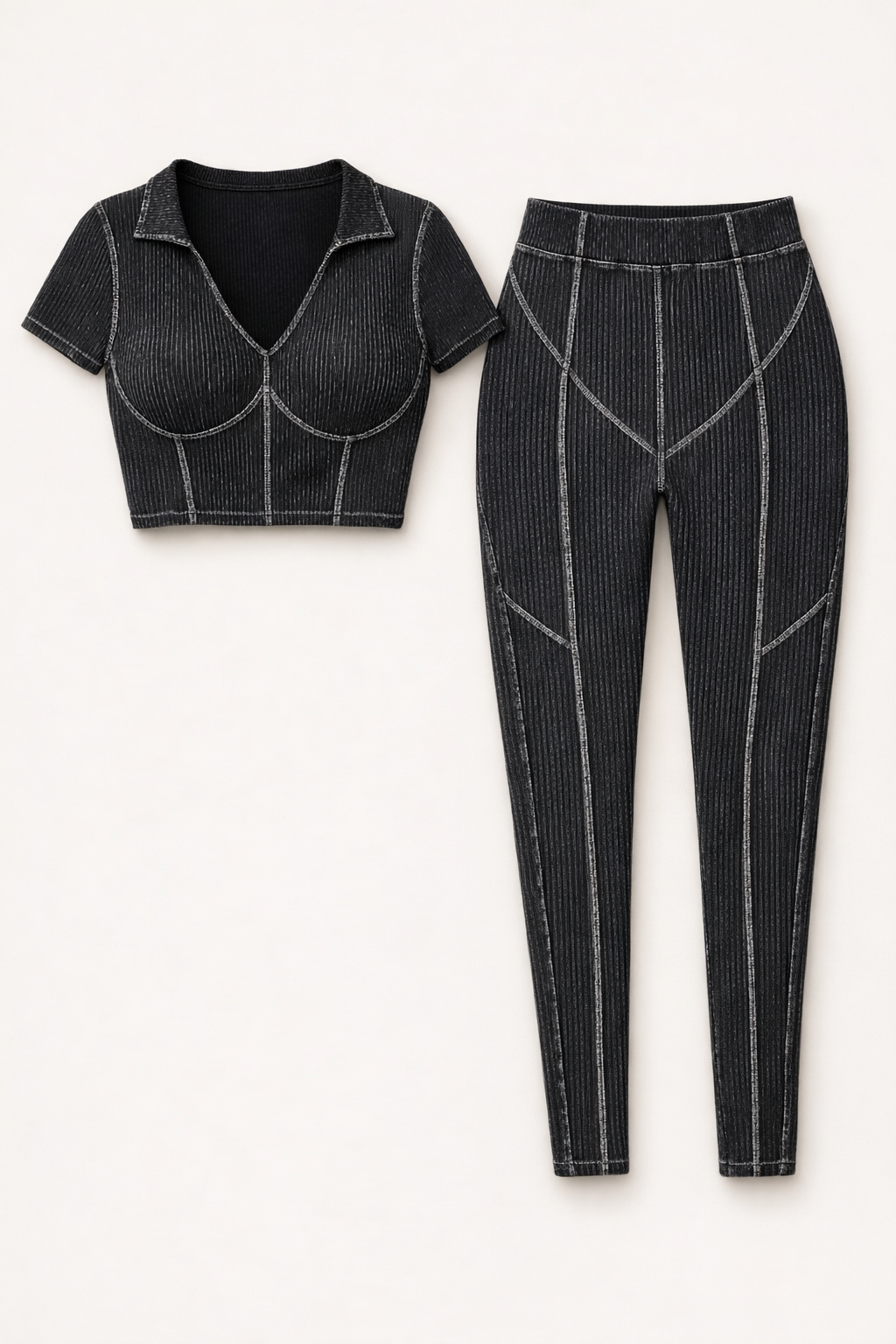The Noir Pant Set