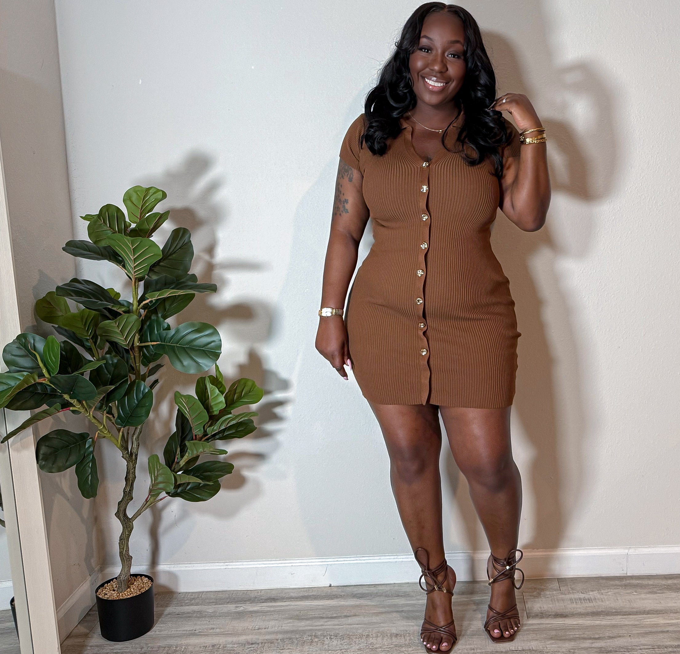 Poised and Polished Mini Dress