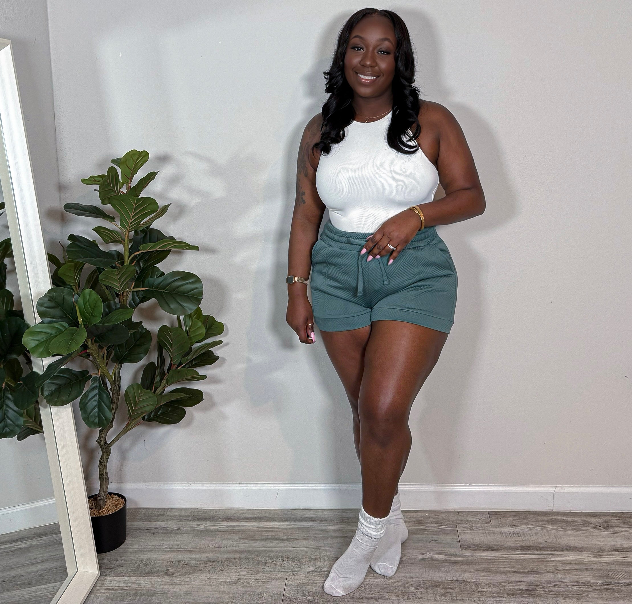 Sunday Escape Short - Ash Jade